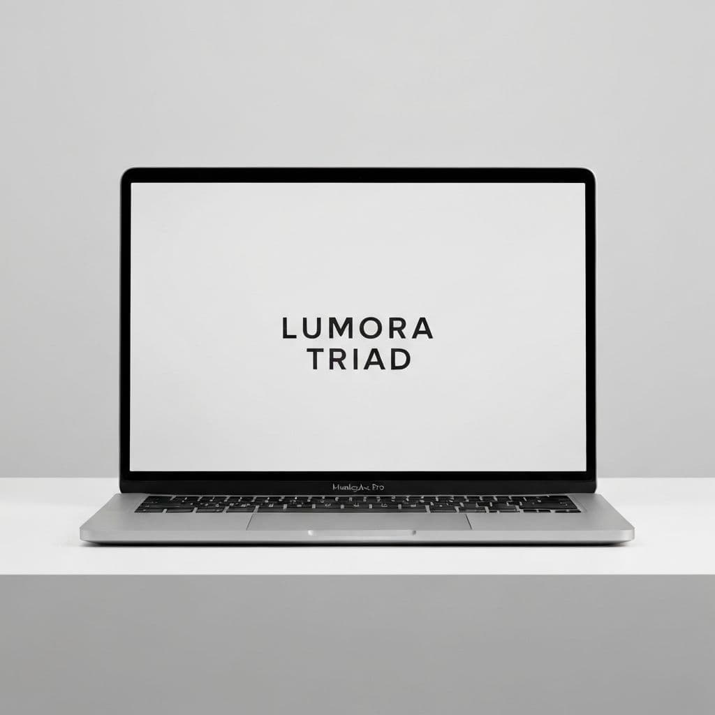 Lumora Triad — Web design and engineering studio showcasing premium web design work