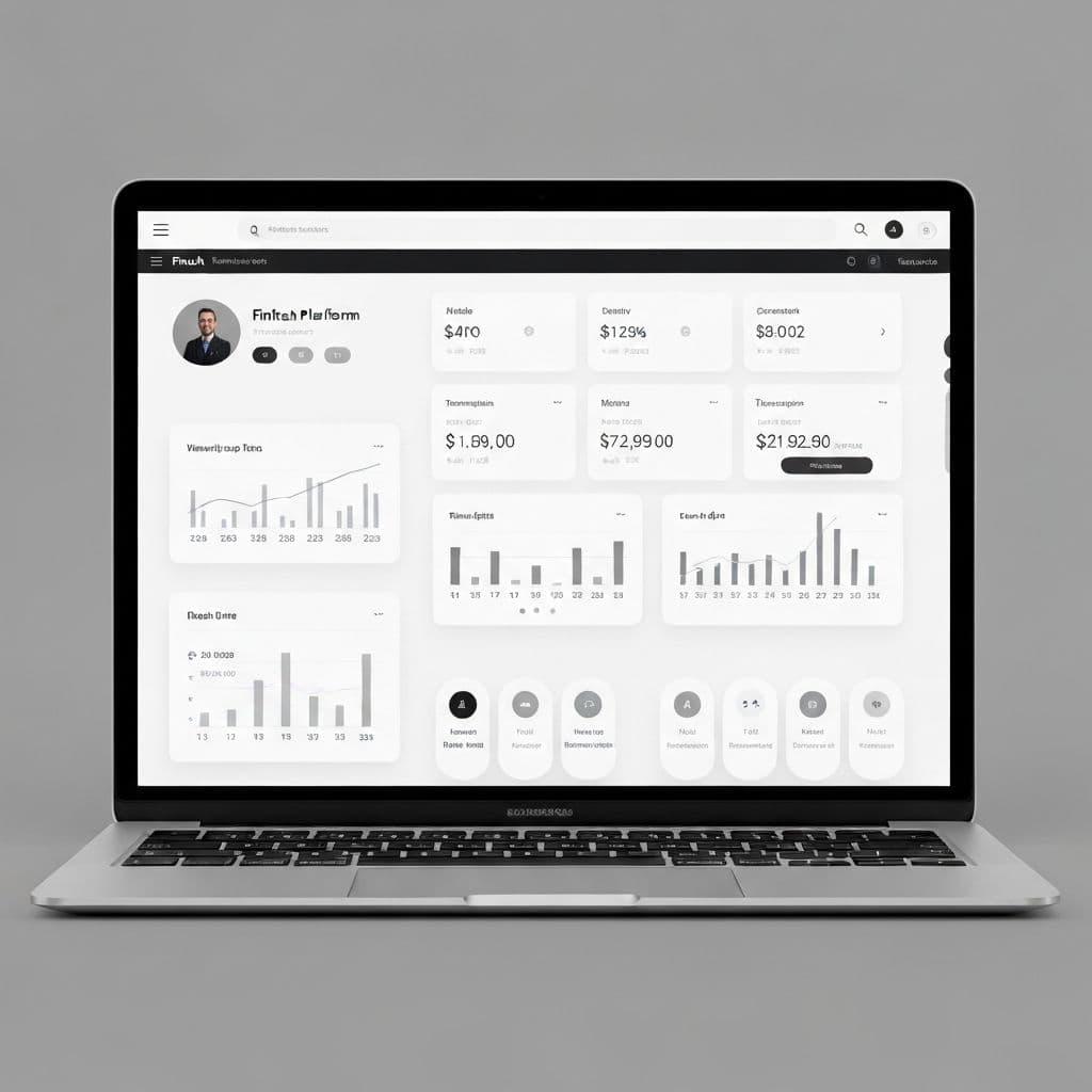 FinTech Platform Redesign — Case study for Web Design & Development